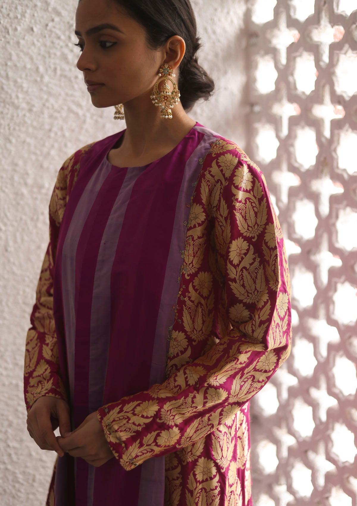 Jamuni Panelled Choga